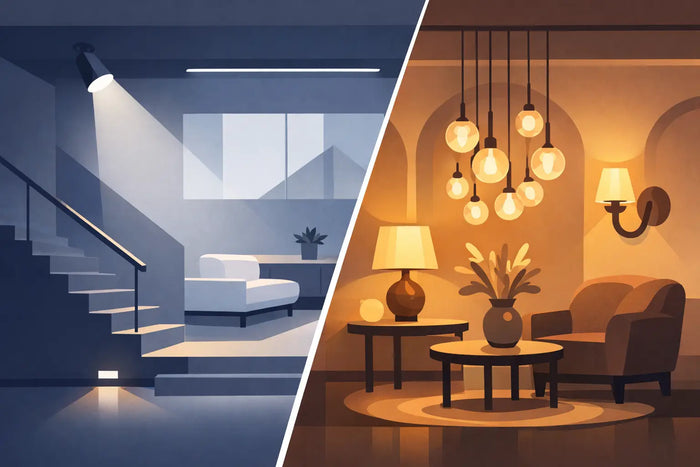 Architectural Lighting vs Decorative Lighting
