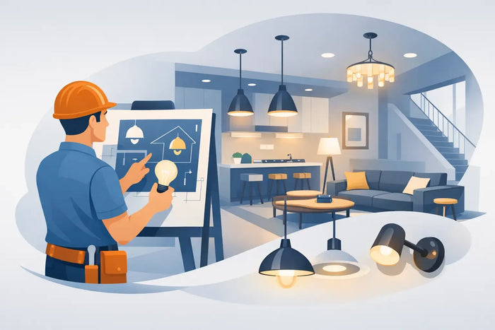 Builder Lighting Upgrades for Custom Homes