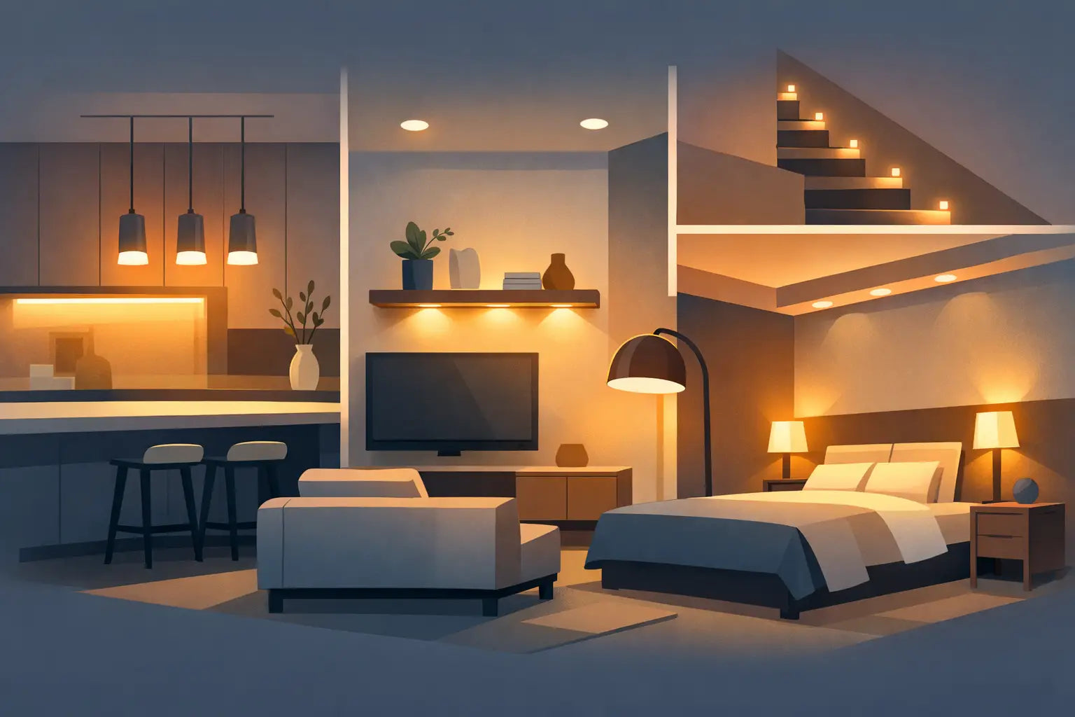 Lighting Ideas for a Home Remodel That Feel Built In