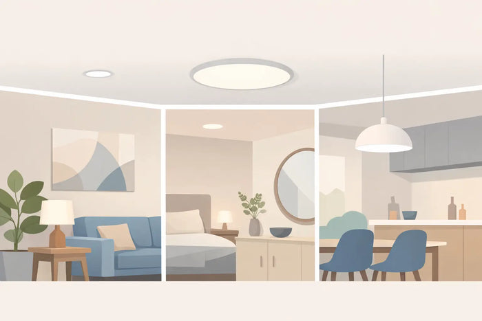 How to Choose a Ceiling Light That Blends In